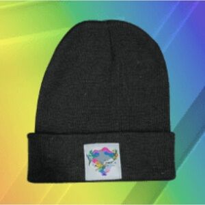 san jose sharks pride beanie
